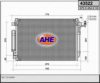 NISSA 921101AA0A Condenser, air conditioning